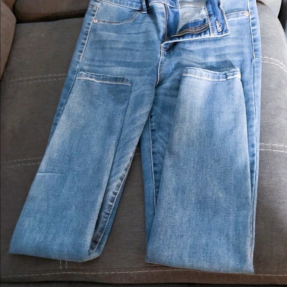 Stretch Blue Jeans - Picture 4 of 7